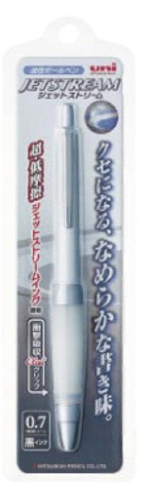 Mitsubishi Pencil Jetstream Alpha Gel Ballpoint Pen 0.7mm Silver SXN1000071P26