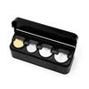 Box Coin Storage Case Car Coin Holder Car Coin Storage Organizer Drawer Storage Organizer Car Coin Holder Black JEWEDECO