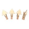 Wooden Clothespins Fir Trees 2.5 X 4.5 Cm 10 Pieces