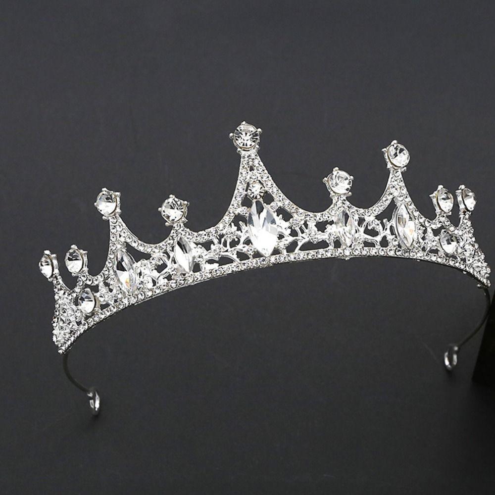 Wedding Bridal Women Tiaras Crystal Women Hair Headband Baroque Rhinestone Crown