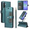 Кожаный чехол-книжка для Samsung Galaxy A56 5G A36 A26 A16 A55 A35 A15 A54 A34 A14 A13 A53 A33 Кошелек Чехол для карт Coque Etui