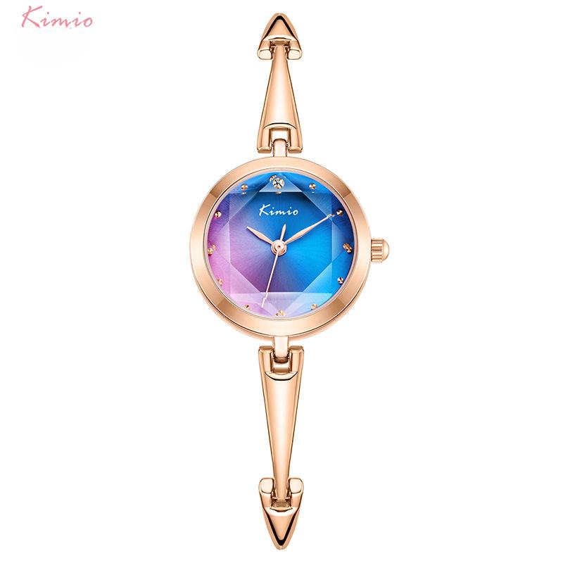 Fashion Women's Watch Gradient Color Compact Women's Quartz Watch Small Fresh Waterproof Bracelet Watch for Women