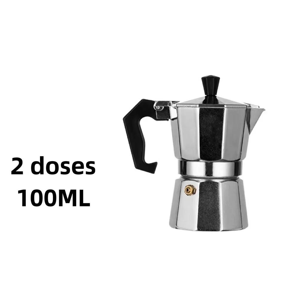 Кофеварка итальянского типа, алюминиевая кофеварка-кофеварка Mocha Espresso, кофеварка Moka Pot, кофеварка Espresso SMaker Espresso Machine