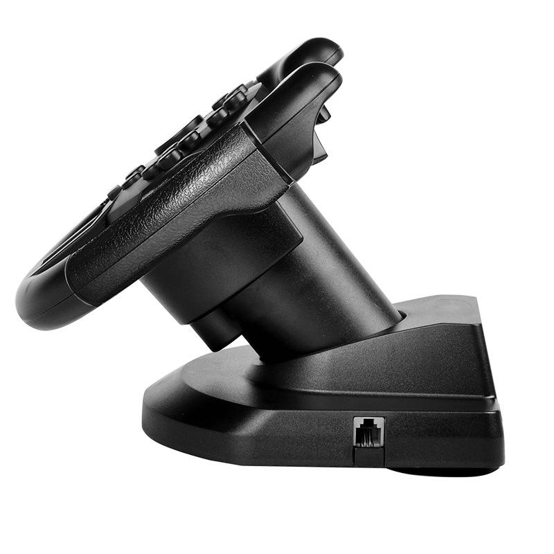 Mini All-in-One Racing Steering Wheel for PS3/PC with Vibration Feature