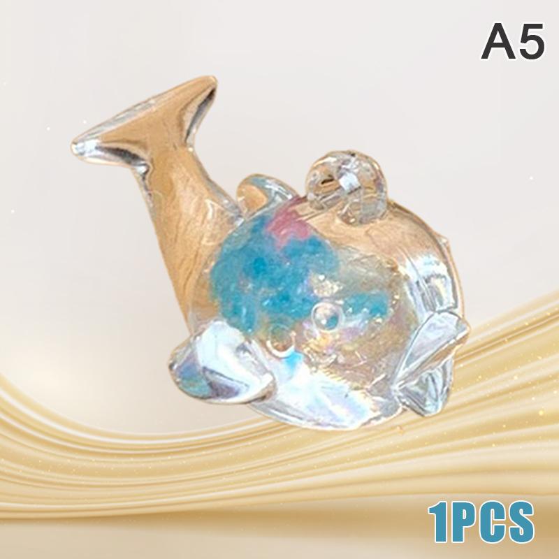 Светящийся маленький дельфин, украшение, мини-светящееся животное, подвеска, микро-сад, ландшафт, аквариум, украшение для рабочего стола