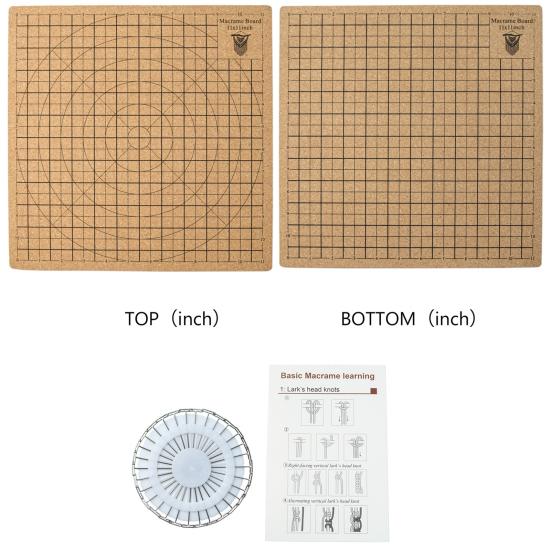 1 комплект плетеной доски, простой в использовании, прочный многоразовый инструмент для изготовления браслетов с Т-образной иглой, бытовой