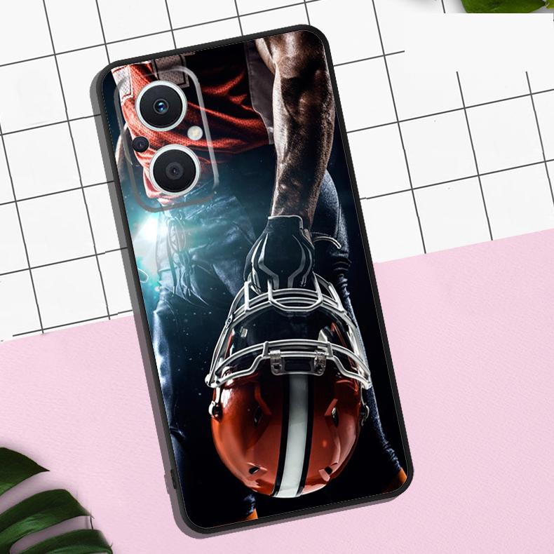 Чехол для American Football для OPPO Reno 11 12 13 F 8T 7 8 10 Pro OPPO Find X8 Pro X3 X6 Pro X5 Lite Чехол Coque