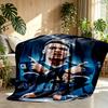 Custom Name Personalized Football Club Internazionale Print Blanket, Home Decor, Bedroom, Sofa, Camping, Couch, Gifts for Birthday ChristmasEnthusiast