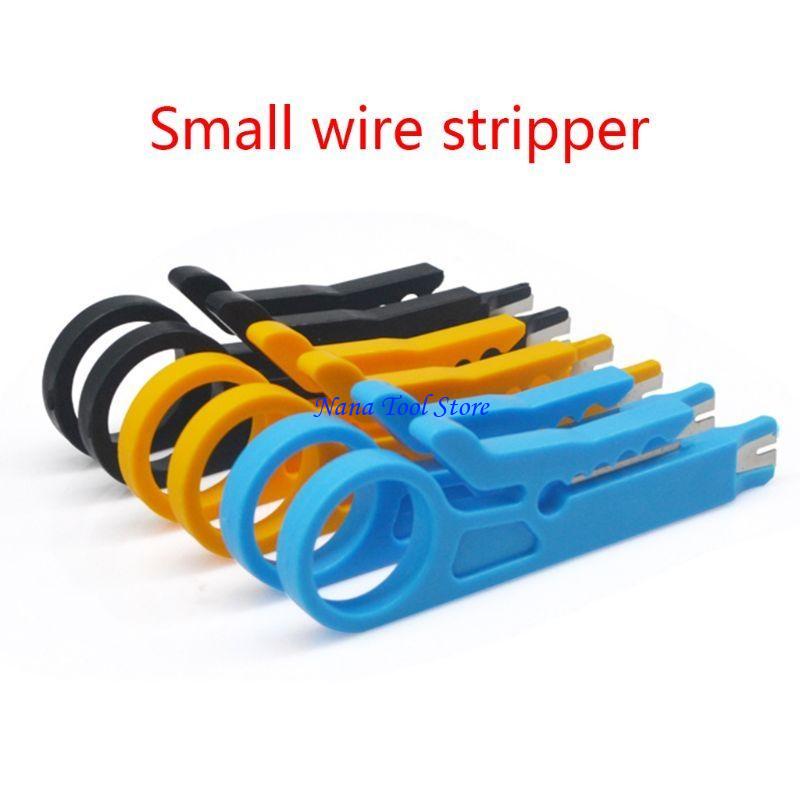 31GJ Crimping Tool Mini Crimper Pliers Portable Wire Stripper Knife Cable Stripping