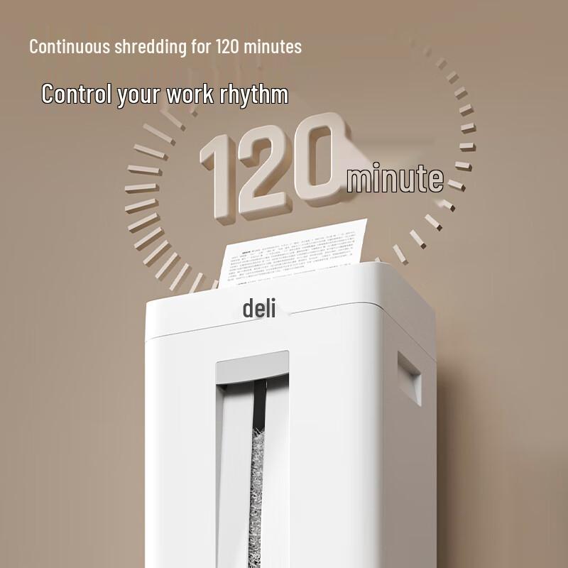 Deli GA756 Commercial Cross-Cut Shredder CN plug (adapter included)