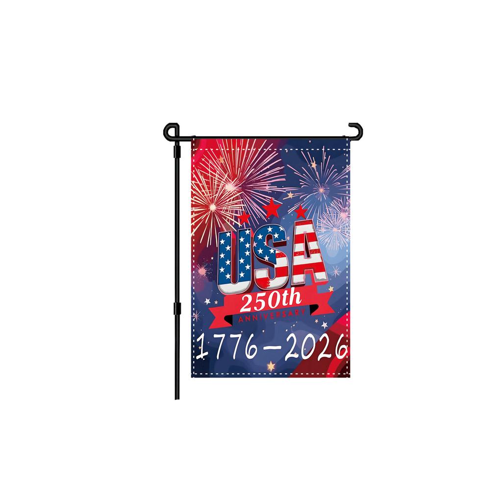 Decorative Garden Flag For The 250th Anniversary Of The United States