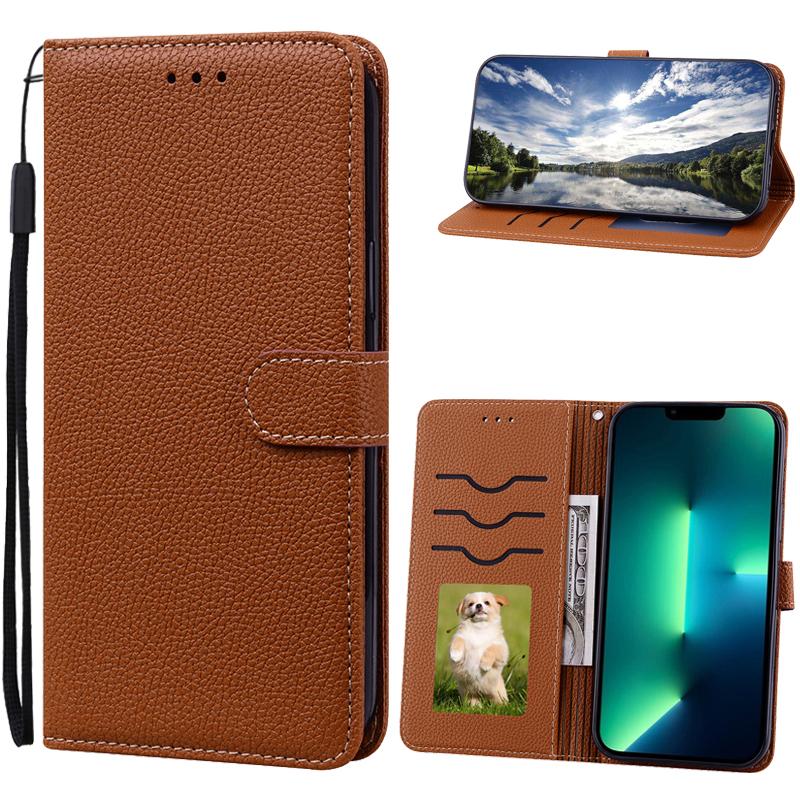Кошелек Конфетного Цвета Кожаный Флип-кейс Для Samsung Galaxy S26 Ultra Чехол S25 S24 S23 S22 Plus S21 S20 FE S10 Чехол Для Телефона Слот Для Карт Книжка Бампер Сумка