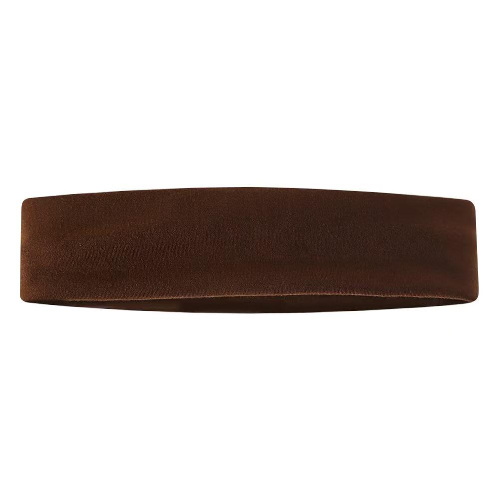 Эластичная повязка на голову для занятий йогой и фитнесом, впитывающая пот, однотонная повязка на голову, нескользящая повязка на голову