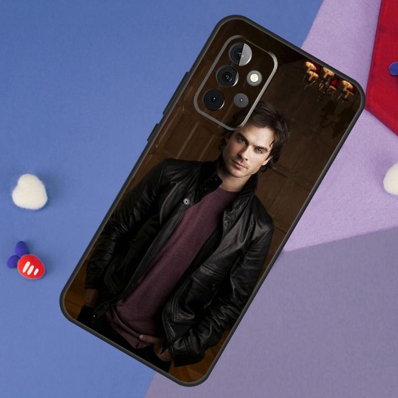 Кейс Damon Salvatore Дневники вампира Для Samsung Galaxy A55 A35 A32 A12 A22 A52 A06 A54 A34 A14 A56 A36 A26 A16 A13 A53 A15
