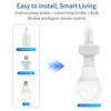 433MHz E27 Lamp Holder Smart Wireless Remote Control Switch Mini Round Button Wall Panel Switch LED Bulb Lighting For Bedroom