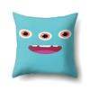 Милый маленький свежий монстр с выражением лица, наволочка с принтом, чехол для дивана и стула