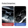 Set of 2 Suede Non-Slip Coasters for Jeep Compass Renegade Cherokee Wrangler JK Car Interior Accessories AKP1
