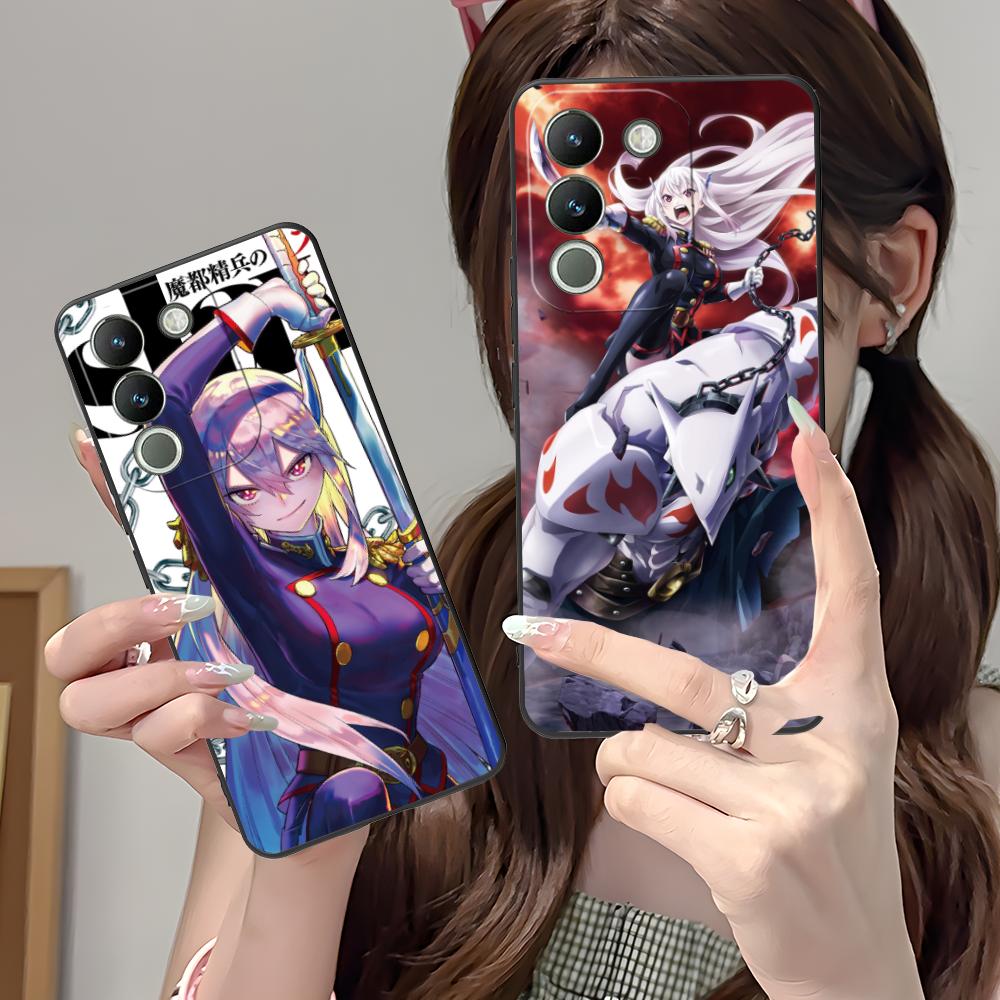 Чехол для телефона Mato seihei no slave Uzen Kyouka для VIVO V60 V50 V40 V30 V29 V27 V25 V23 Pro Lite 5G Цветной Печатный Чехол Роскошный