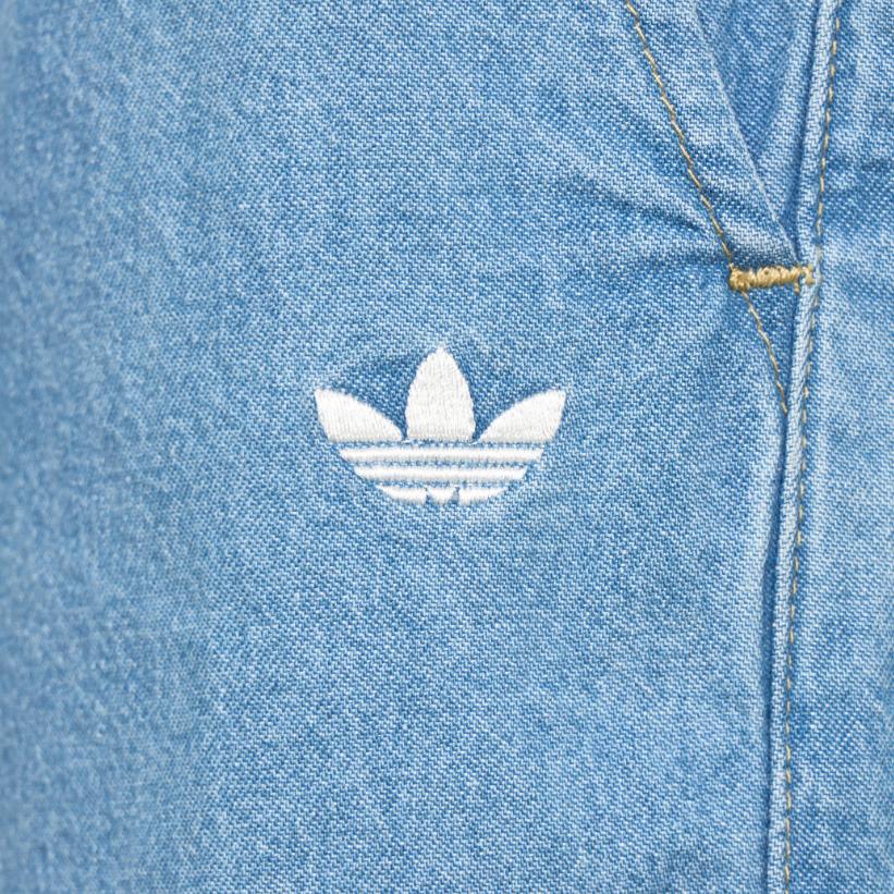 Adidas Originals Denim Shorts Women's Light Denim Blue Moderate Other LF4604