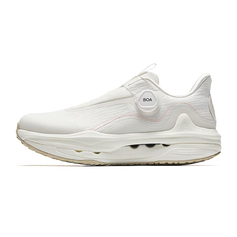 Anta Champion All Weather Series Women Low Top Running Shoes Papyrus White 122435508A-1