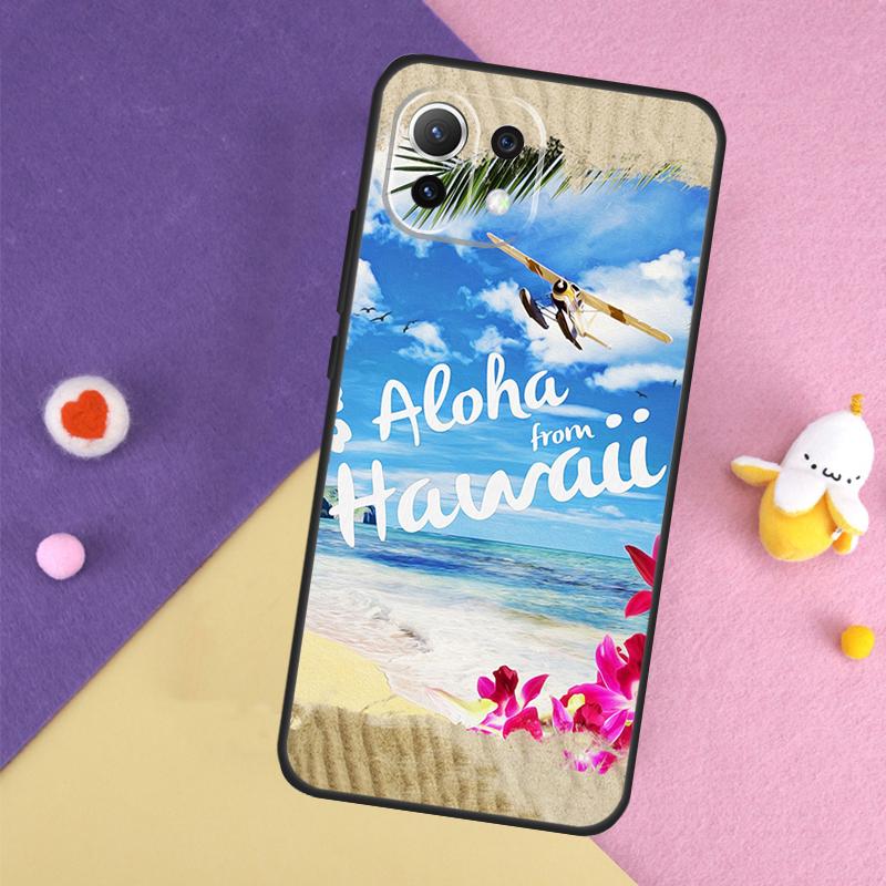 Чехол Hawaii Aloha для Xiaomi 15 13 14 Ultra 14T 11T 12T 13T Pro POCO X7 Pro X3 X5 X6 F5 F6 M6 Pro