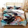 Fashion SAO  Art Print Three Piece Bedding Set Fashion Article Boys Or Adults For Beds Quilt Covers Pillowcases Bedding Set