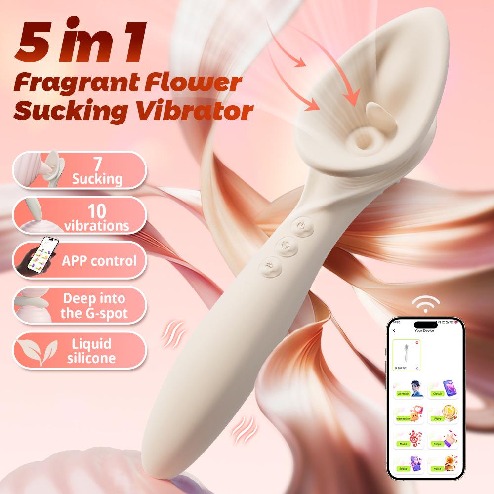 Night Cherry Scented Vibrator - Adult Mood Fun Toy for Women