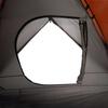Dome Camping Tent for 3 Persons Orange Waterproof
