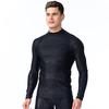 Long Sleeve Rash Guard Men Swimwear Shirts Sun Protective Lycra Surf Wetsuit Tops Snorkel Swimming Windsurfing Rashguard