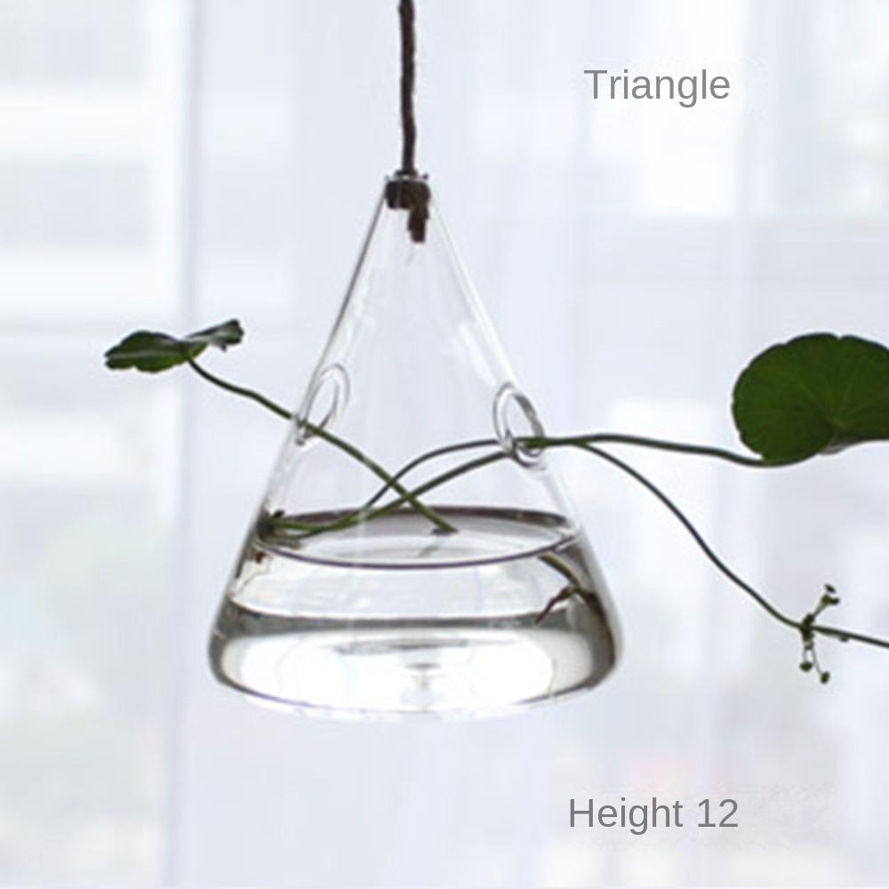 Gifts Hydroponics Hanging Glass Vase Garden Supplies Home Decoration Terrarium Container Portable Flower Plant Pots
