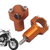 Motorcycle Handlebar Risers Motorcycle Handlebar Mounts Clamps Motorbike Replacement Handle Aluminum Alloy Accessories For
