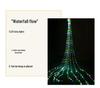 Водонепроницаемые светодиодные гирлянды-водопады - Наружные декоративные бегущие гирлянды-занавесы.