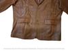 Formal Party Business Handmade Brown Men's Genuine Lambskin Leather Blazer Coat