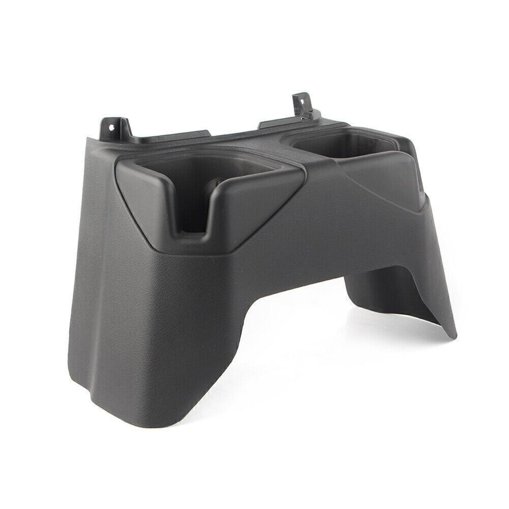 Держатель для чашки консоли 6BN67TX7AC подходит для Jeep Wrangler JL 2018 2019 года, черный задний пол