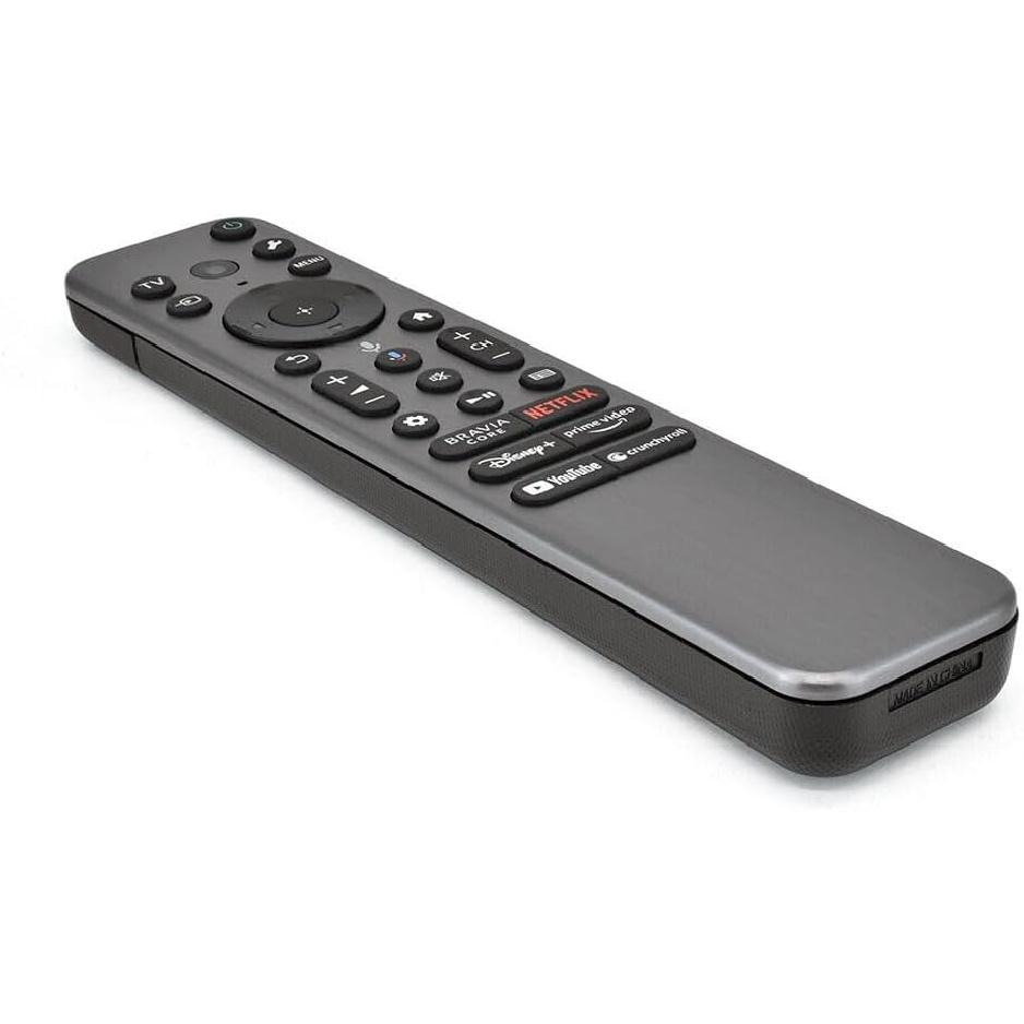 NTQinParts Пульт дистанционного управления с подсветкой и голосовым управлением Замена для Sony BRAVIA 7 K-55XR70 55”, K-65XR70 65" Mini LED QLED 4K HDR TV (2024)