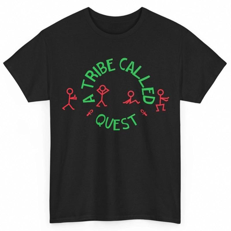 ATCQ A Tribe Called Quest 90s Rap Hip Hop Vintage TShirt S5XL Unisex Women Unisex New SpringSummer Arrivals Unisex Women