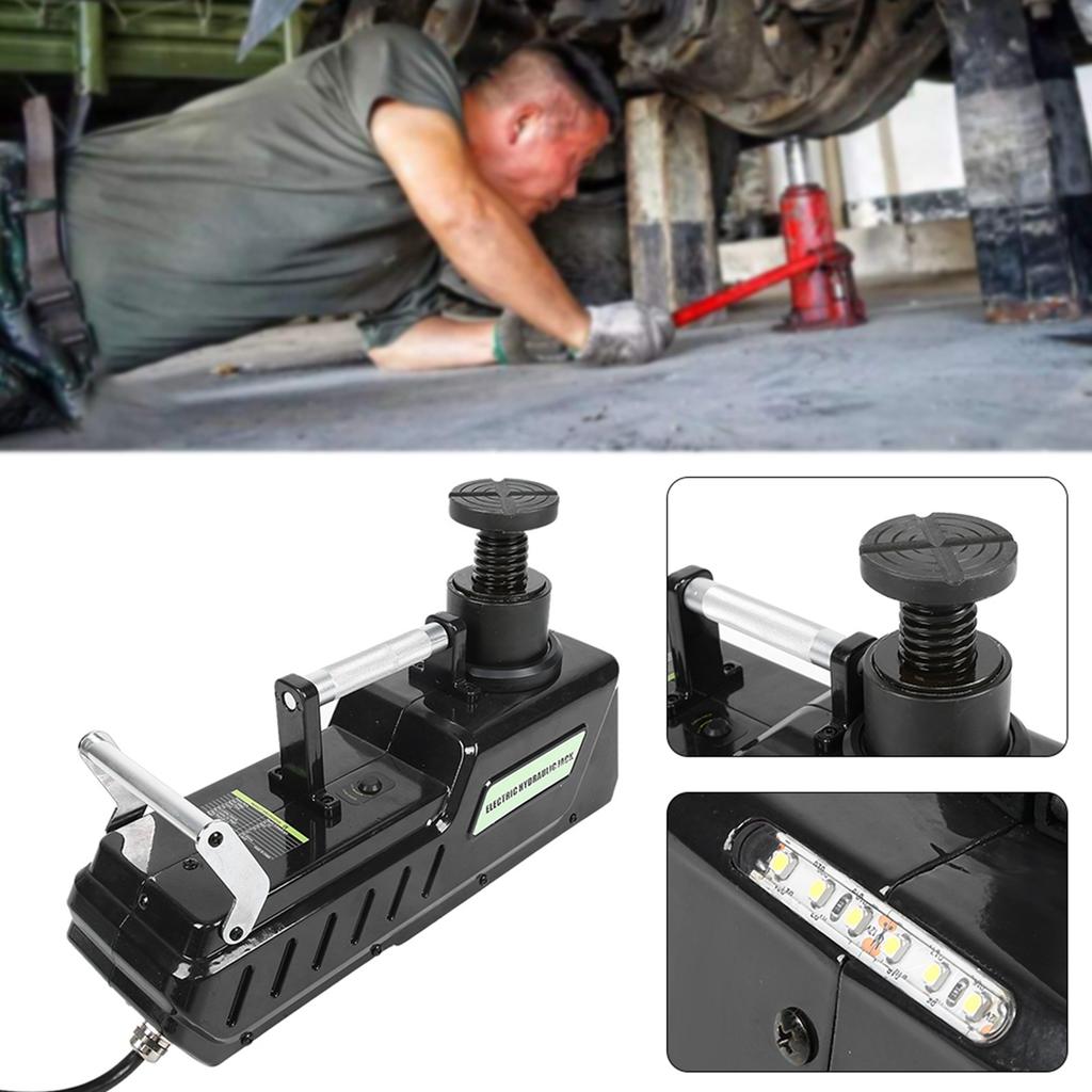 DC12V 15T электрический напольный домкрат гидравлический подъемный комплект замена шин для легковых автомобилей фургонов грузовиков внедорожников