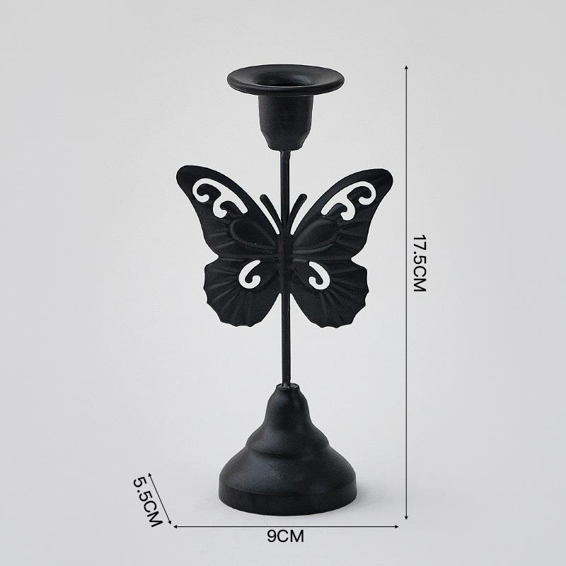 Романтические украшения стола Ретро Реквизит для ужина при свечах Подсвечники