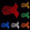 Waterproof Reflctive Motorbike Motorcycle Rim Stirpe White Motorcycle Stickers Auto Stickers