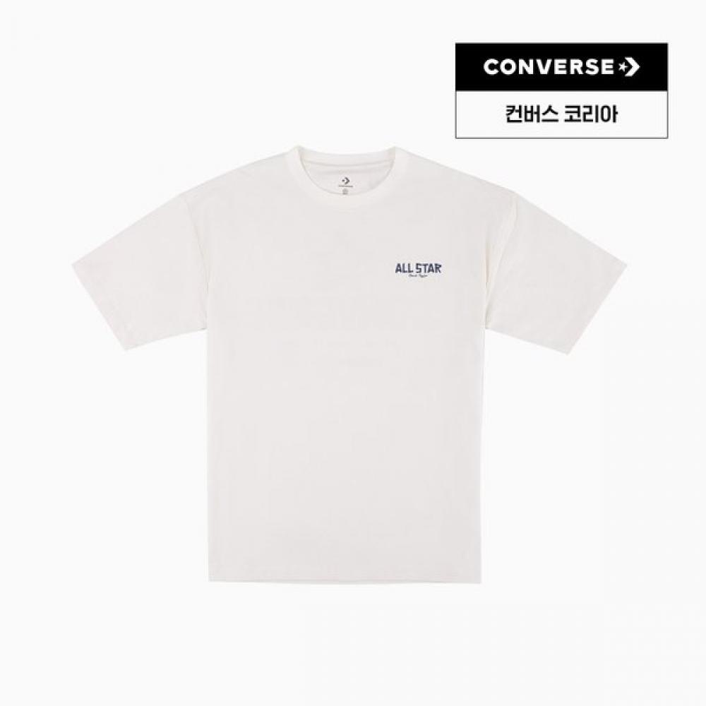 Converse Pitched Retro Logo Tee Eggret Mck074 W2y