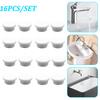 2/4/8/16PC Bathroom Rubber Wash Basin Overflow Ring Kitchen Sink Washbasin Drain Seal Stopper Bathtub Drain Cap Plug Accessories