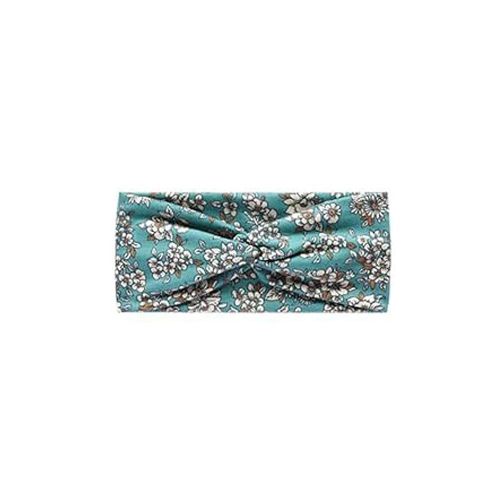 Women's Sports Headband Headband European and American Yoga Cross Print Elastic Cashew Flower Headband