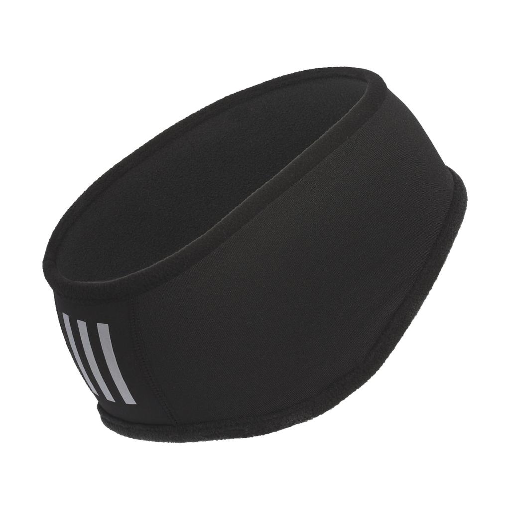 Adidas Alphaskin Reflective One Size Headband, Black/Silver F23,