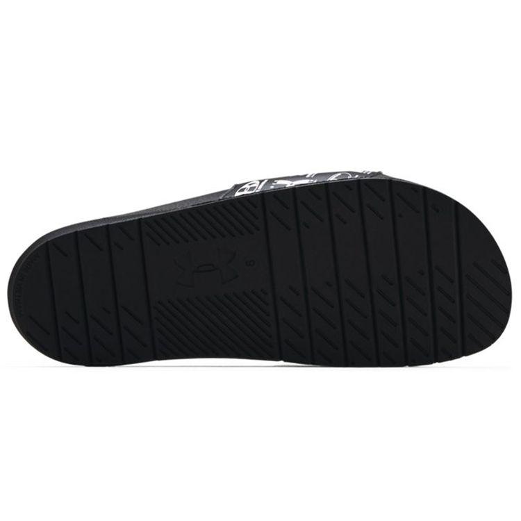 Under Armour Унисекс шлепанцы Черный Белый 3024492-001