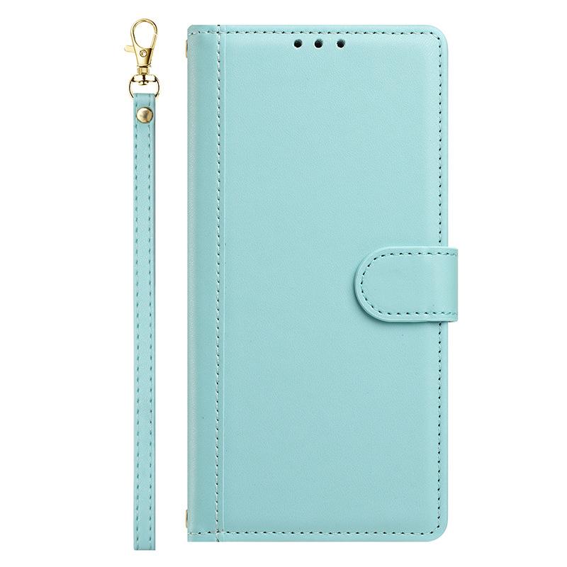 Flip cover mobile phone case is suitable for Apple 17E Samsung Iphone mobile phone leather case card magnetic splicing leather protection