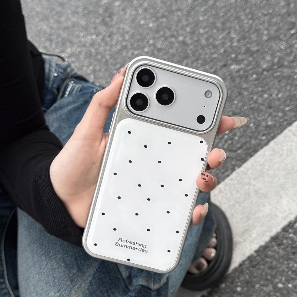 INS Модный чехол для телефона с бантом и точками для iPhone 17 16e 16 15 14 13 12 11 Air Pro Max X XR XSMAX 8 7 Plus Роскошная прозрачная мягкая задняя крышка