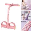 4/6-трубный педальный эспандер для лодыжек, эластичная лента сопротивления с ручкой, эластичный TPE, йога, приседания, тяговое усилие, мужчины, женщины, педальный эспандер, тренажер, оборудование для тренировок