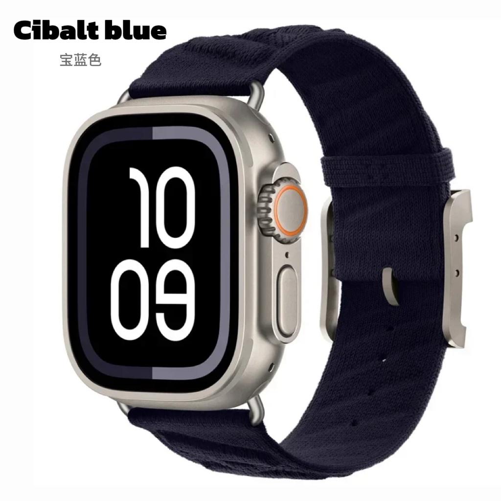 Нейлоновый спортивный ремешок для Apple Watch 45 мм 44 мм 49 мм 46 мм 38 40 41 42 мм для iwatch Series 10 9 8 7 6 SE Ultra 2/1 ремешок на запястье