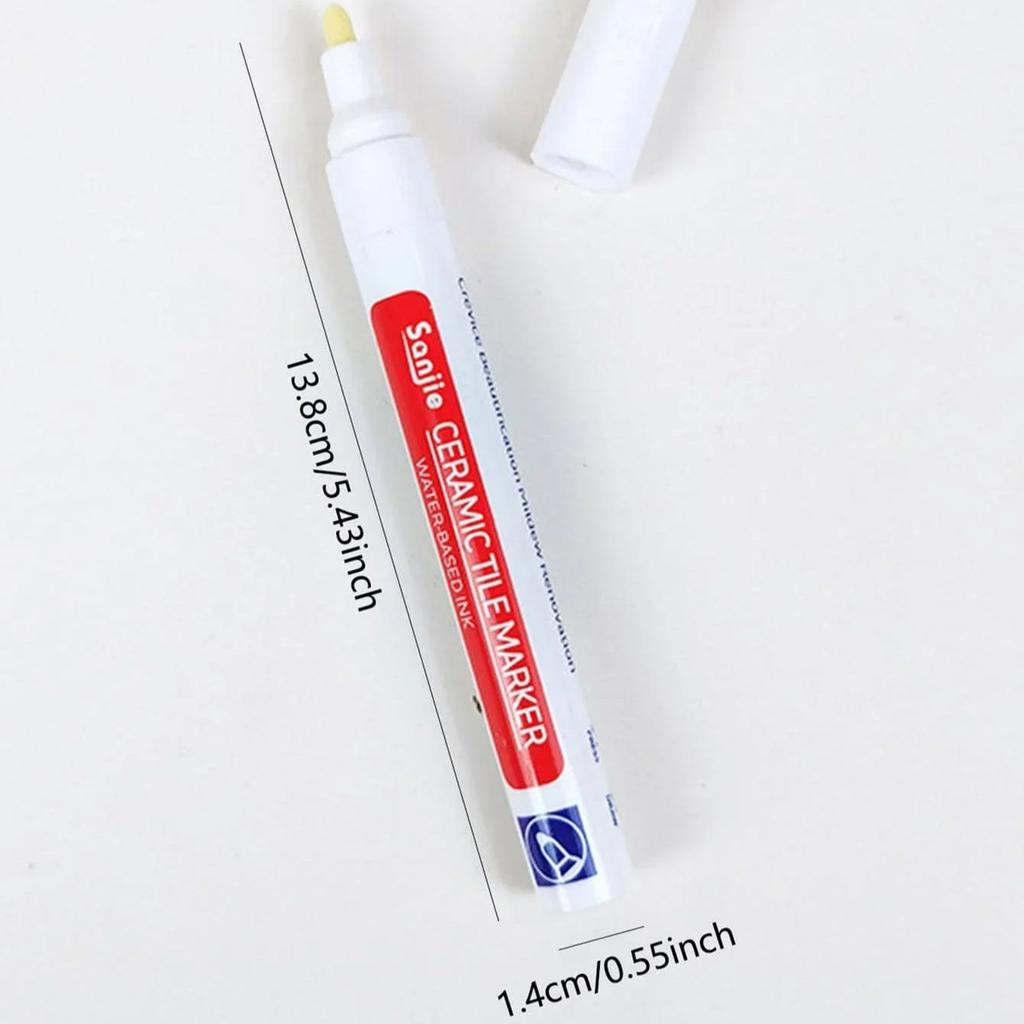 1PC Waterproof Marker Pen Wall Seam Repair Tiles Grout Markers Pens Floor Bathroom Decontamination Paint Brush Tools