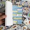 20 шт. Мультяшная высеченная наклейка Книга Журнал Декоративная DIY Скрапбукинг Наклейка Ноутбук Студенческая Записная книжка Канцелярские наклейки Подарок